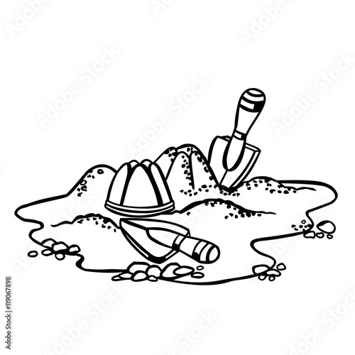 "Sand pit" Stock image and royalty-free vector files on Fotolia.com