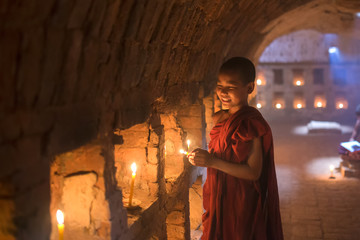 Burmese Novice monk