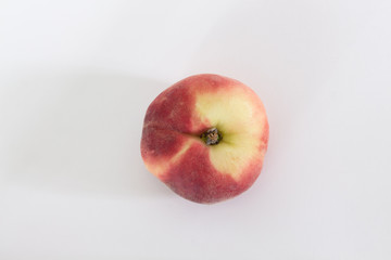 donut peach with shadow