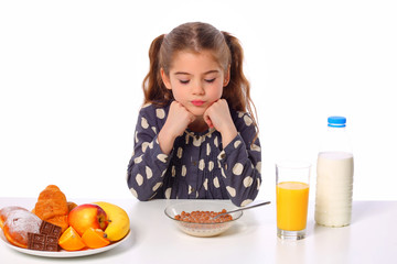 Healthy Breakfast Schoolgirls