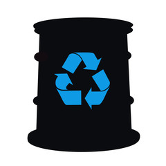 Sign recyclable products and barrel for petroleum products