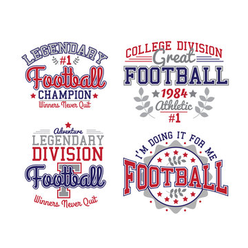 American Football Badges