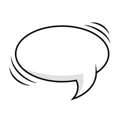 comic bubble talk speech idea expression cartoon vector illustration