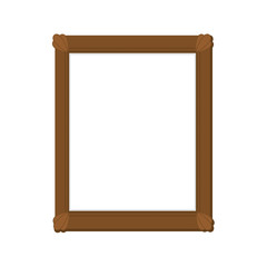 frame border painting picture wall vintage vector illustration