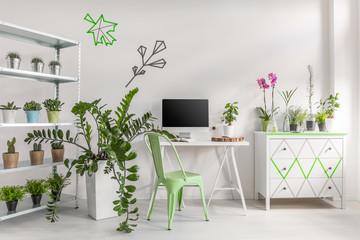 Make your room look like a garden