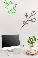 Simple home office idea