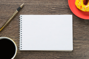 Coffee break with snack