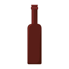 wine alcohol liquor drink bottle beverage winery vector illustration