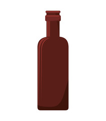 wine alcohol liquor drink bottle beverage winery vector illustration