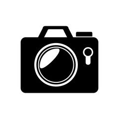 camera modern photography device element pictures vector illustration