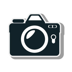 camera and photography technology device equipment vector illustration