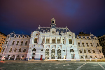 Naklejka premium The Sotomayor square at Valparaiso, Chile
