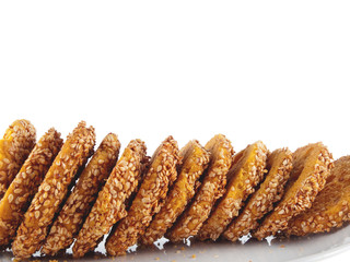 vegan sesame cookies