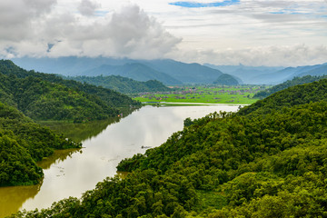 Rupa lake in Nepal