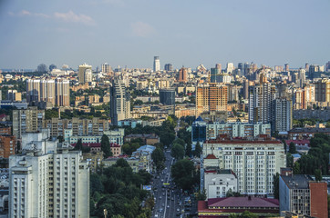 View Pechersk, Kiev from the top