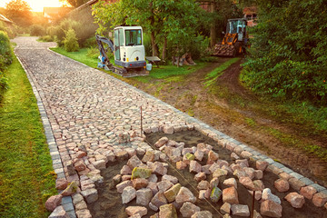 Paving with Natural Stone