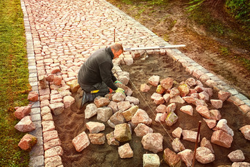 Paving with Natural Stone
