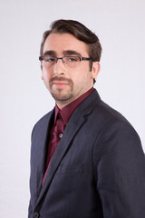 Man looking thoughtful