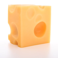 cheese isolated on white background cutout