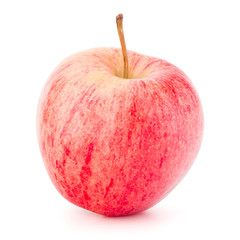 Red apple isolated on white background cutout