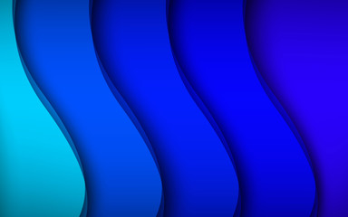 Abstract blue background. Vector Illustration