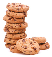 Chocolate homemade pastry cookies