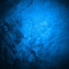 Grunge blue background