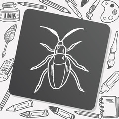 insect doodle