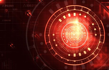 Abstract dark red technical background