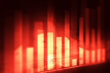 Finance data concept