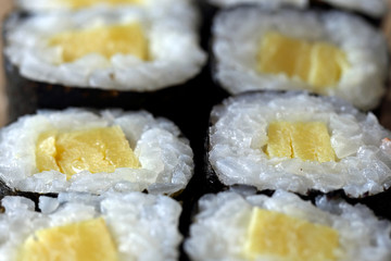 Tamago Maki Roll, Japanese Food