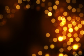 Abstract circular bokeh background of Christmaslight
