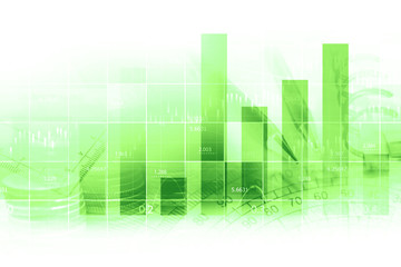 Finance data concept