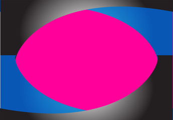 Abstract Orange, black background
