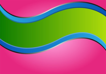 Pink background vector overlap dimension 3d graphic metal color message board for text and message design frame line shadow for modern web design eps10 infographic
