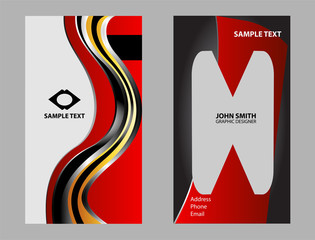 Abstract business card
