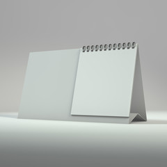 Calendar 3D rendering