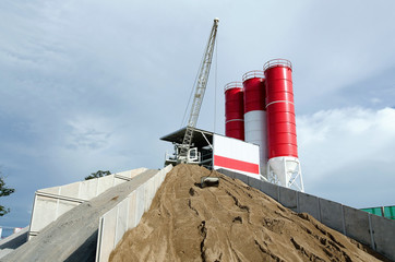 Obraz premium Cement plant ,mix concret