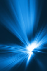 Blue Abstract Zoom background