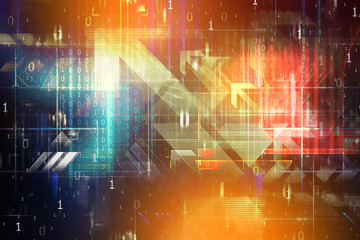 Obraz premium Technology Abstract