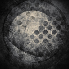 grunge background, abstract circles pattern
