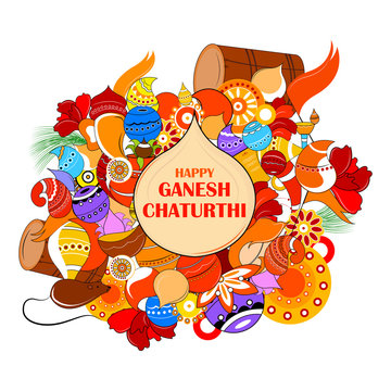Happy Ganesh Chaturthi background