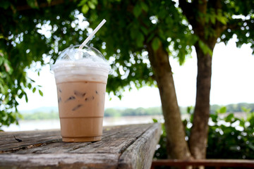 coffee and cake for break time 
