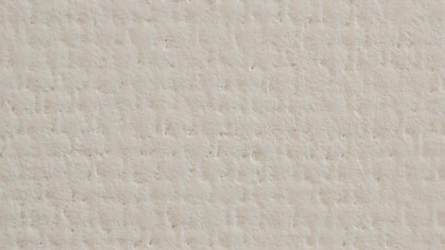 Texture of wall after plastering and painting in white 4K 2160p 30fps UHD footage - Mesh reinforcement with fiberglass net 4K 3840X2160 UltraHD video 