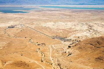 Top view from Masada 