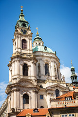 Fototapeta na wymiar ancient church in Prague