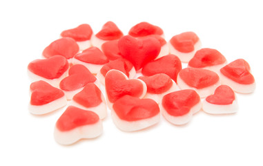 red jelly hearts