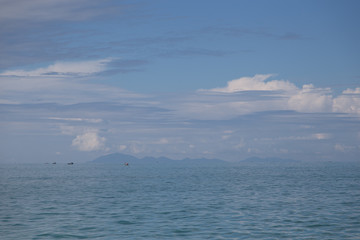Beautiful Sky and Andaman Seascape Background