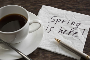 Spring is coming