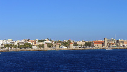 Fototapeta premium Port de Rhodes